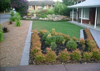 Our expert landscapers can not only lay the turf for you but also design and install planter beds, paving and retaining walls