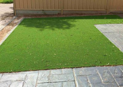 This Prospect client opted for a low maintenance natural lawn for their home
